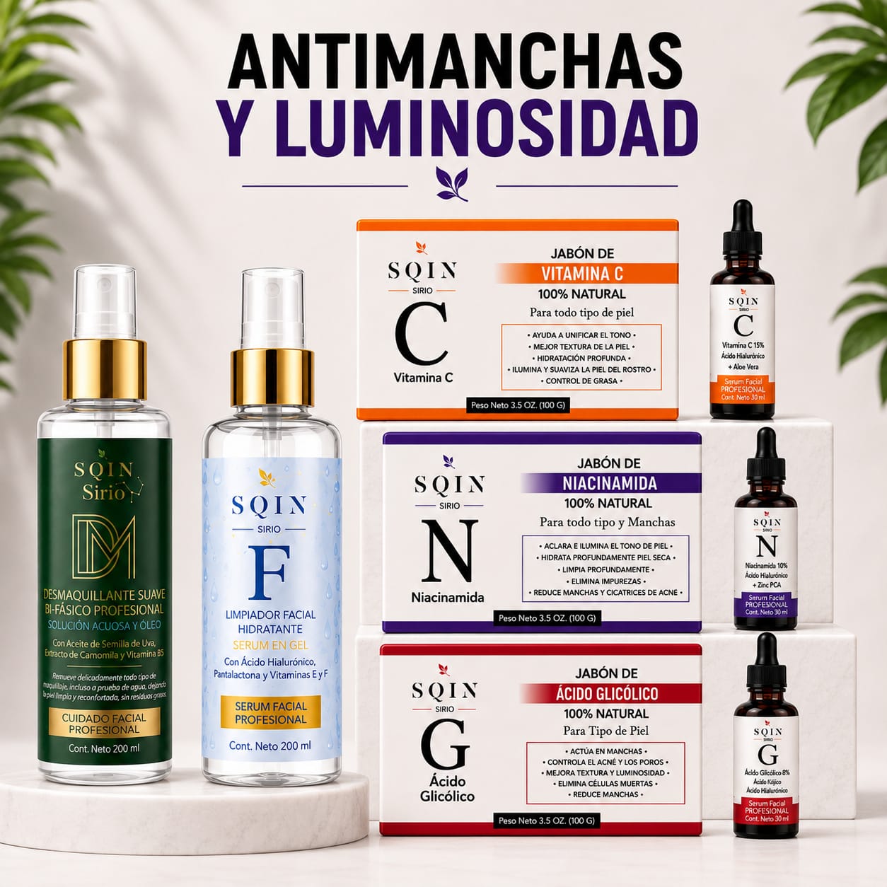 KIT ANTIMANCHAS Y LUMINOSIDAD COMPLETO