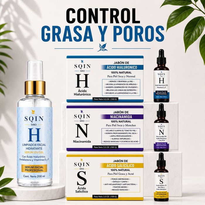 KIT CONTROL GRASA Y POROS