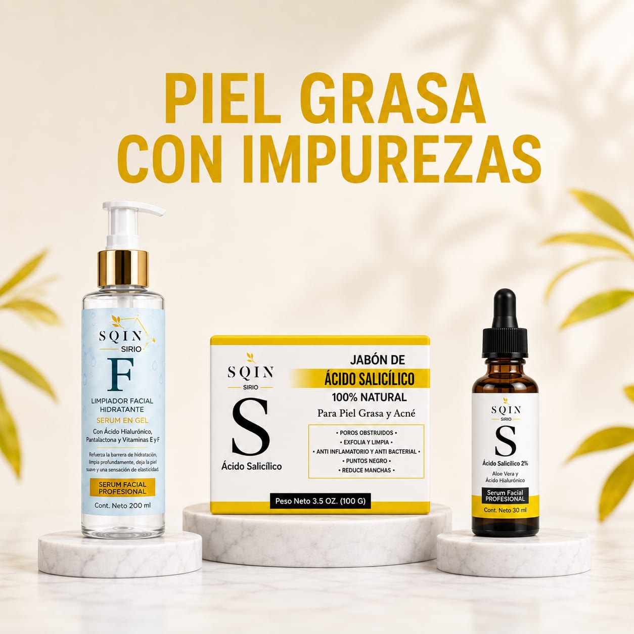 KIT ESPECIFICO ACIDO SALICILICO